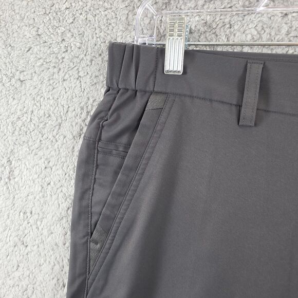 Jack Archer Jetsetter Pants Men's Charcoal Gray Performance Chino Size 38x32 - Picture 2 of 13